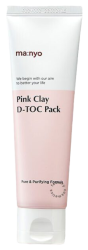 Маска глиняная для глубокой очистки пор Manyo Pink Clay D-TOC Mask 75 мл