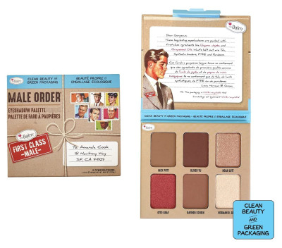Палетка тіней для очей The Balm Male Order First Class Male, 13.2 гр