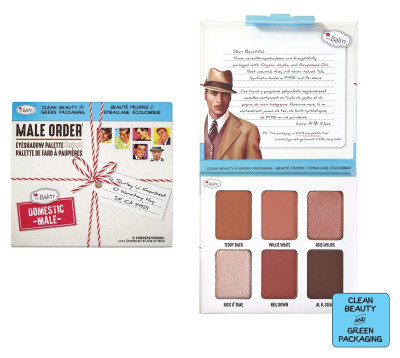 Палетка тіней для очей The Balm Male Order First Domestic Male, 13.2 гр