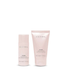 Дорожный набор в косметичке Hydra шампунь+маска COTRIL, 50 мл+50 мл