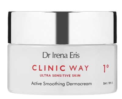 Денний крем проти зморшок Dr. Irena Eris Clinic Way 1° 30+ Active Smoothing Dermocream SPF15, 50 мл