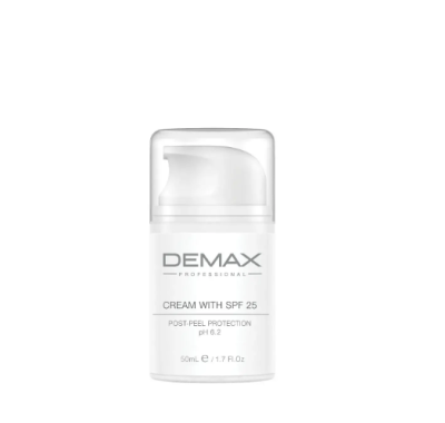 Постпилинговый защитный крем с SPF 25 Demax, 50мл