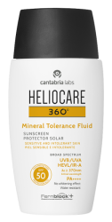 Солнцезащитный минеральный крем-флюид Cantabria Heliocare 360º Mineral Tolerance Fluid SPF 50, 50 мл