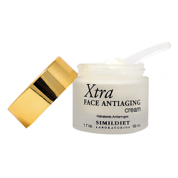 Антивозрастной крем для лица с гиалуроновой кислотой и ДМАЕ Simildiet Laboratorios Face antiaging cream XTRA 50 ml
