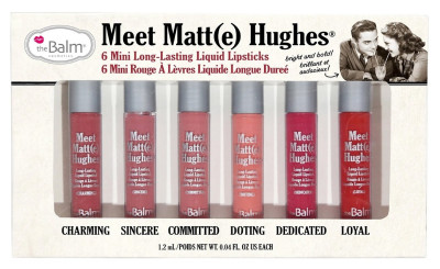 Міні набір матових помад The Balm Meet Matte Mini Kit 1