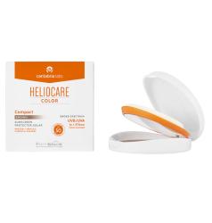 Сонцезахисна компактна пудра на водній основі Cantabria Labs Heliocare Color Oil-Free Compact SPF 50, 10 г