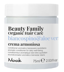 Оздоравливающий кондиционер для ежедневного применения Nook Beauty Family Organic Hair Care, 75 мл