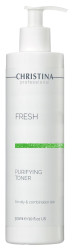 Очищающий тоник для жирной кожи с лемонграссом Christina Fresh Purifying Toner For Oily Skin With Lemongrass, 300 мл