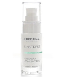 Концентрат для кожи вокруг глаз и шеи Christina Unstress Eye Аnd Neck Сoncetrate, 30 мл
