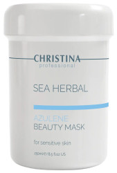 Азуленова маска краси для чутливої ​​шкіри Christina Sea Herbal Beauty Mask Azulene, 250 мл