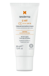 CC-крем для лица SPF 15 Sesderma C-Vit CC Cream SPF 15, 30 мл