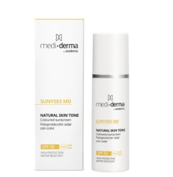 Тональний сонцезахисний крем Mediderma Facial Cream SPF50 Photoprotection with color, 30 мл