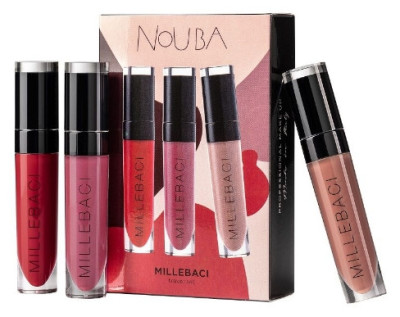 Набор стойких помад Nouba Millebaci №3 Colorful Set