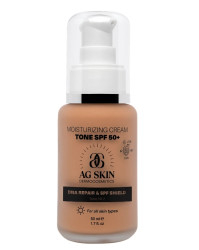 Тонирующий крем с SPF AG SKIN MOISTURISING CREAM Tone 2 SPF 50, 50 мл