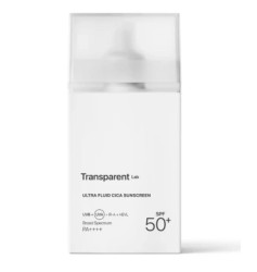 Ультралегкий солнцезащитный крем с центелой Transparent-Lab Ultra Fluid Cica Sunscreen, 100 мл