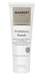 Антивозрастной крем для рук против пигментации Marbert Profutura Hands Cream for Pigmentation Marks and Age Spots, 75 мл