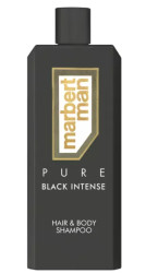 Шампунь и гель для душа Marbert Man Pure Black Intense Hair & Body Shampoo, 400 мл