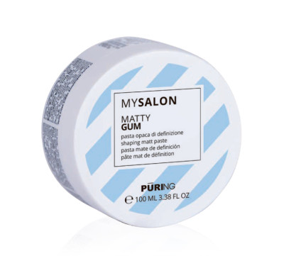 Матовая моделирующая паста экстрасильной фиксации Puring MySalon Matty Gum, 100 мл