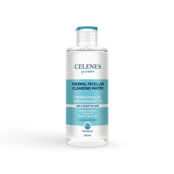 Термальная мицеллярная вода для сухой и чувствительной кожи Celenes thermal micellar water dry&sensitive, 250 мл