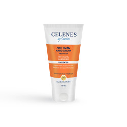 Антивозрастной крем для рук с облепихой Celenes sea buckthorn anti-aging hand cream unscented, 50 мл