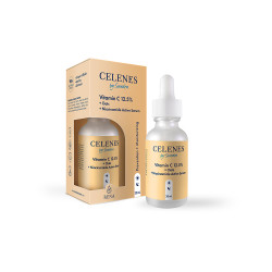 Сироватка Celenes vitamin С 12,5% + oats + niacinamide, 30 мл