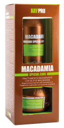 Набор шампунь и кондиционер для волос KayPro Macadamia, 100 мл+100 мл