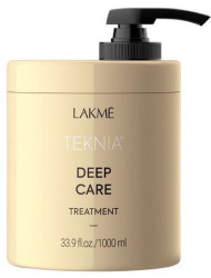 Відновлююча маска для пошкодженого волосся Lakme Teknia Deep Care Treatment, 1000 мл
