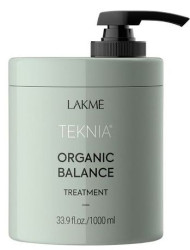 Шампунь для волос ежедневного использования Lakme Teknia Organic Balance Shampoo, 1000 мл