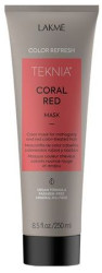 Маска для оновлення кольору червоного відтінку волосся Lakme Teknia Color Refresh Coral Red Mask, 250 мл
