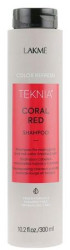 Шампунь для оновлення кольору червоного відтінку волосся Lakme Teknia Color Refresh Coral Red, 300 мл