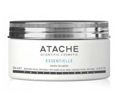 Восстанавливающая успокаивающая маска Atache Essentielle Reaffirming Mask Green Tea, 200 мл