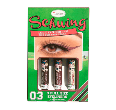 Рідкі підводки для очей The Balm Schwing! Trio (V2)