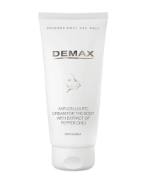 Антицелюлітний крем для тіла з екстрактом перцю чилі Demax, 200мл