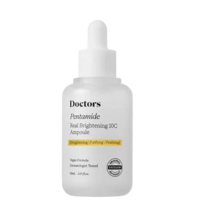 Сыворотка для осветления и ровного тона кожи Doctors Pentamide Real Brightening 10C Ampoule, 50 мл