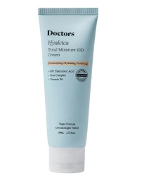 Увлажняющий крем с 10 формами гиалуроновой кислоты и цинтелой Doctors Hyalcica Total Moisture 10 D Cream, 80 мл