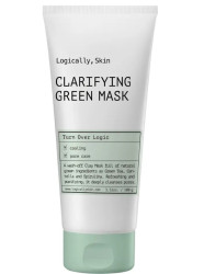 Очищающая маска с глиной и спирулиной Logically, Skin Clarifying Green Mask, 100 г