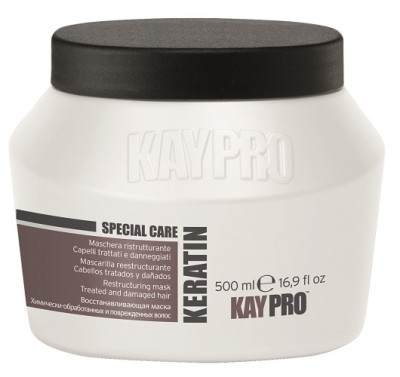 Маска с кератином для химически поврежденных волос KayPro Keratin, 500 мл