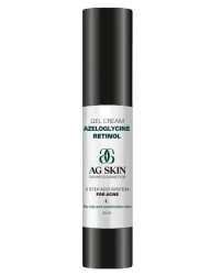 Гель крем з азелогліцином та ретинолом AG SKIN GEL CREAM Azeloglycine Retinol, 50 мл
