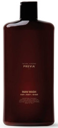 Ванна для тіла та волосся Previa Man, 1000мл
