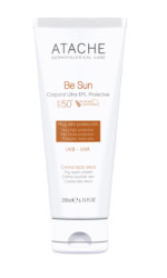 Омолоджувальний сонцезахисний крем для тіла Atache BE SUN Crema Ultra Protective SPF50, 200 мл