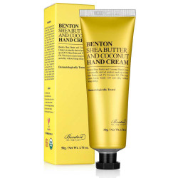 Крем для рук з маслом Ши та кокосом Benton Shea Butter and Coconut Hand Cream, 50 мл