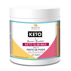 Харчова добавка в порошку для схуднення Biocyte Keto Slim Max, 20х13 г