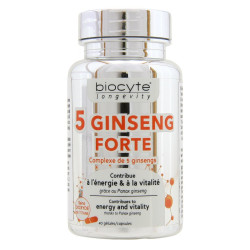 Капсули від стресу Biocyte 5 Ginseng Forte, 40 шт