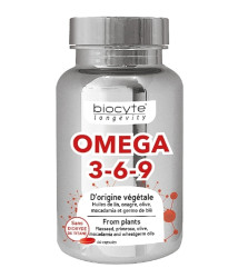 Капсули Biocyte Longevity Omega 3-6-9, 60 шт