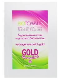 Гидрогелевые патчи под глаза с биозолотом Biotonale Hydrogel Eye Patch Gold, 2 шт