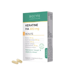 Пищевая добавка для волос Biocyte Keratine НА 300, 60 капсул