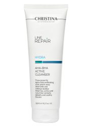 Очиститель с кислотами AHA-BHA Christina Line Repair Hydra AHA-BHA Active Cleanser, 250 мл
