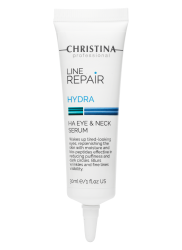 Сыворотка для кожи вокруг глаз и шеи из ГК Christina Line Repair Hydra HA Eye & Neck Serum, 30 мл