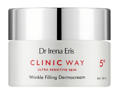 Інтенсивний ліпідний крем проти зморшок для обличчя та очей Dr. Irena Eris Clinic Way 5° Intense Anti-Wrinkle Lipid Filling, 50 мл
