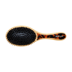 Овальная щетка для волос Emi Jay Flat Brush in Tortoise